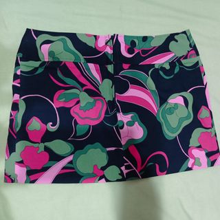 Minifalda estampado retro