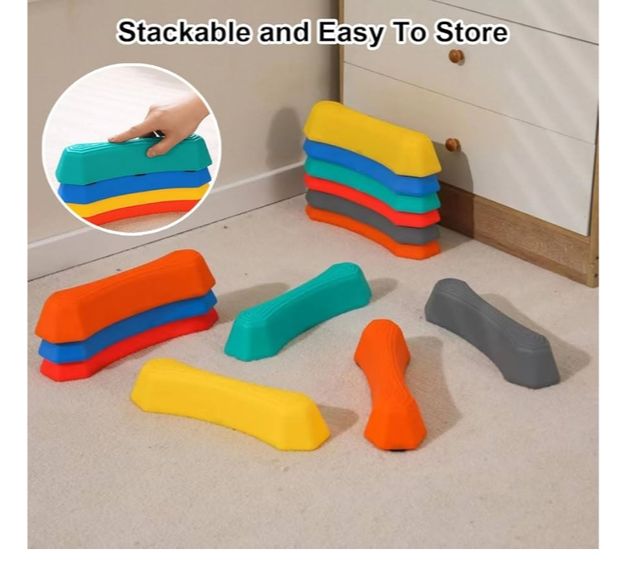 Piedras equilibrio niños - juego motricidad