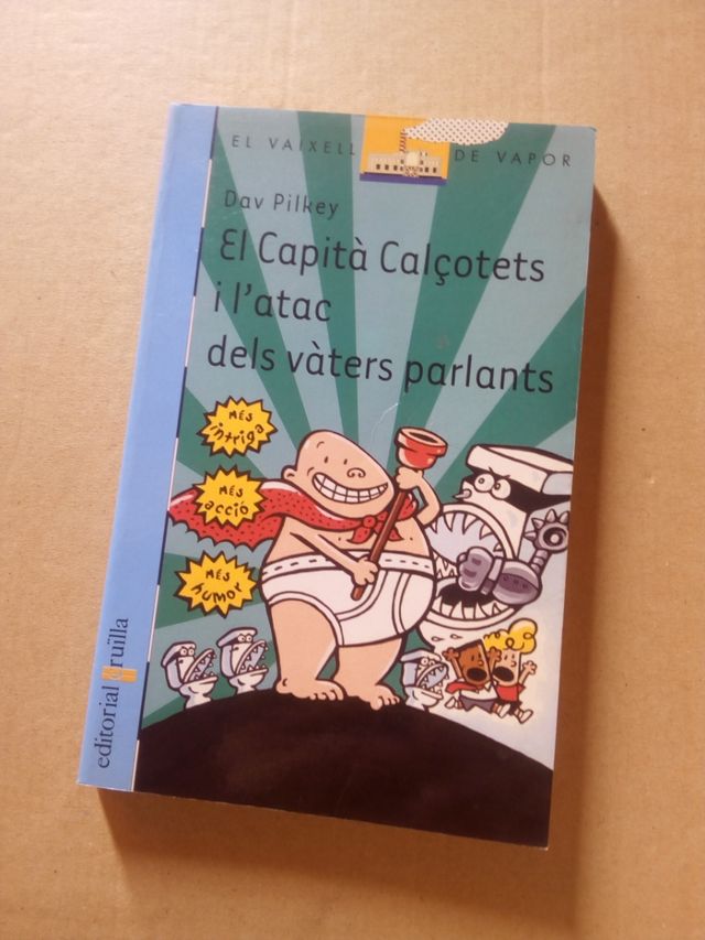 Regalo* llibre Capità calçotets