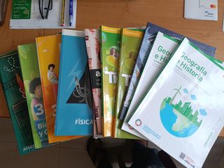 Libros sueltos curso 3 ESO 60€ !!! (3 libros)