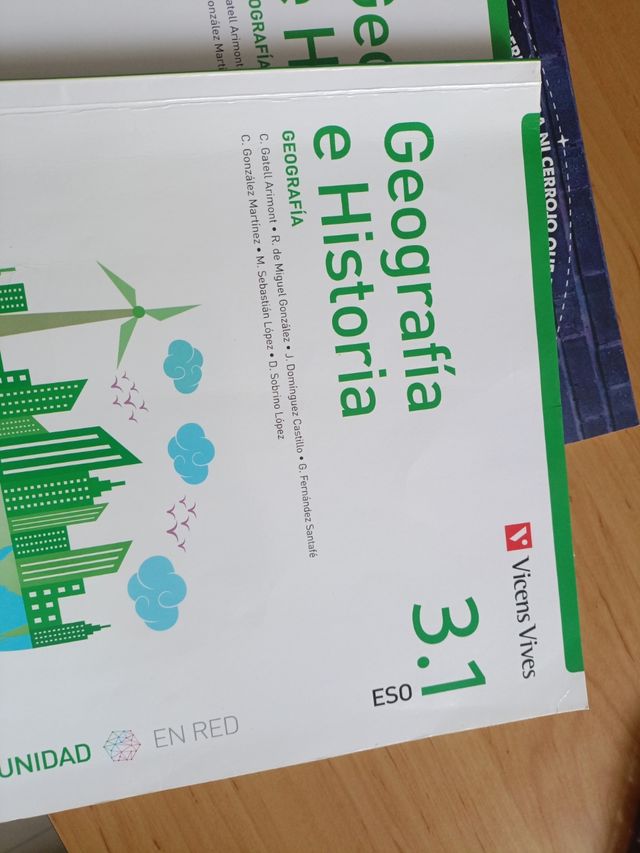 Libros sueltos curso 3 ESO 60€ !!! (3 libros)