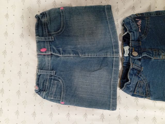 Conjunto vaquero bebé niña