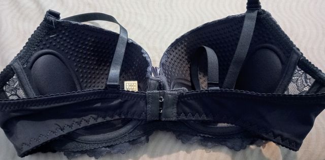 Sujetador azul encaje