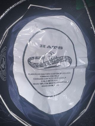 Sombrero Charro Mexicano