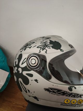 Casco moto Shark S - usado