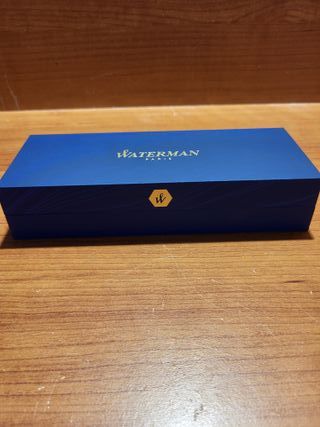Pluma Waterman estilográfica negra