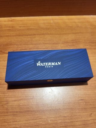 Pluma Waterman estilográfica negra
