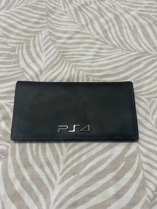 Cartera PlayStation 4 - Negra y Azul