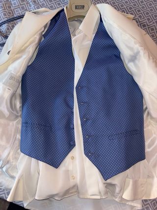 Traje de niño blanco - ceremonia
