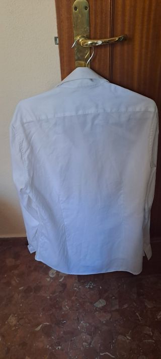 Camisa Calvin Klein Slim Fit blanca M