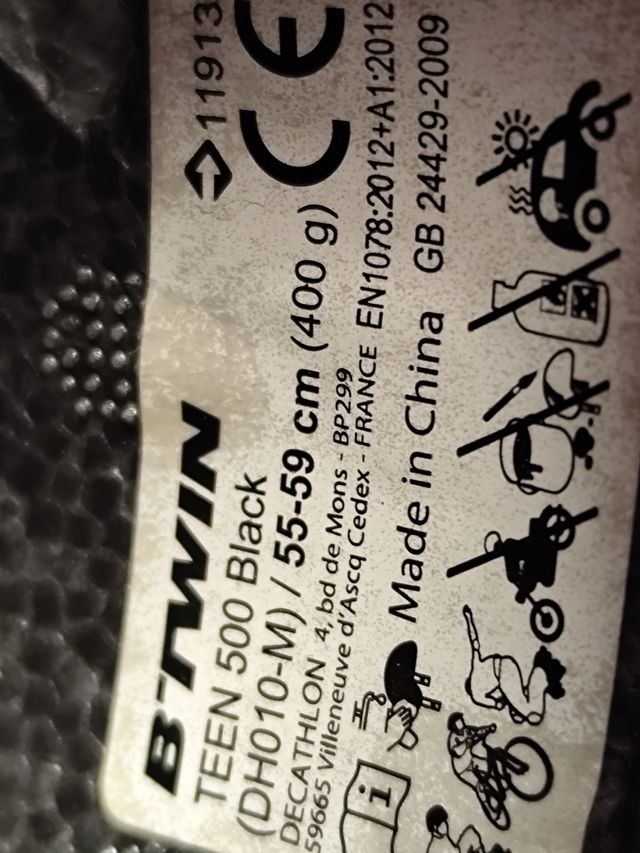 Casco bici niño BTWIN