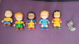 Figuras Caillou y amigos