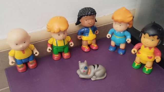 Figuras Caillou y amigos
