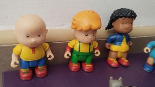 Figuras Caillou y amigos