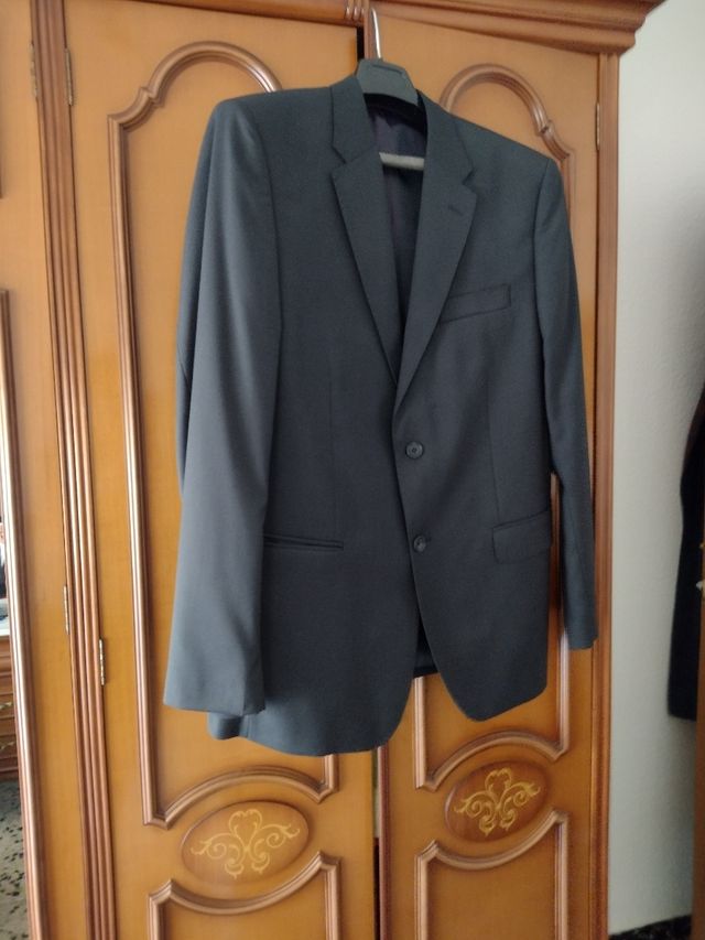 Traje caballero clásico negro