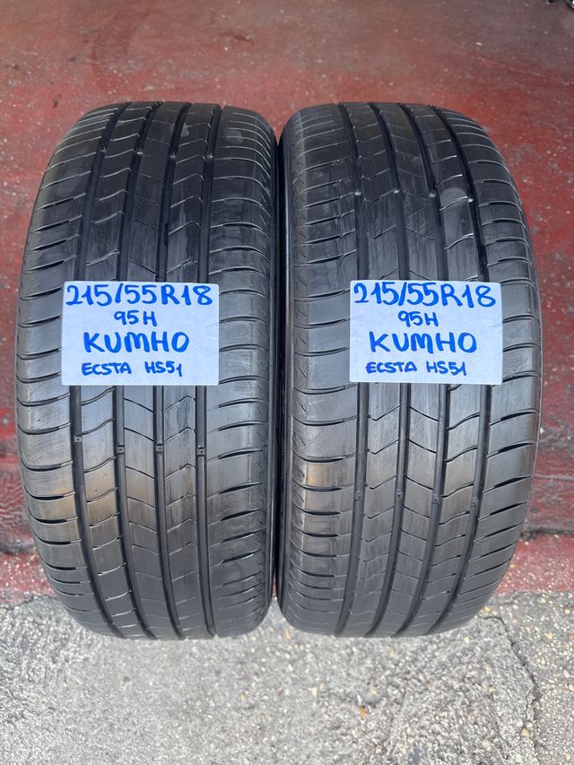 4 Neumáticos Kumho 215/55R18