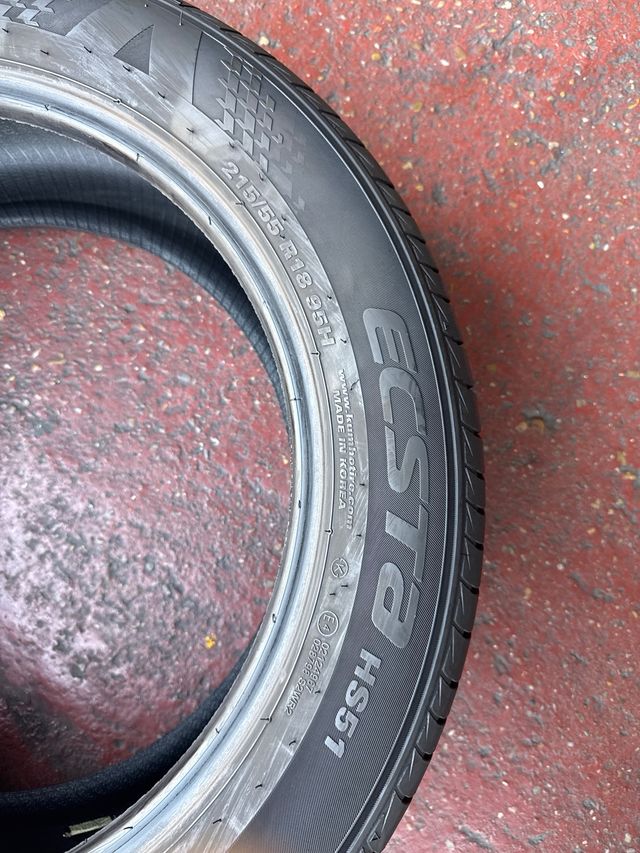 4 Neumáticos Kumho 215/55R18