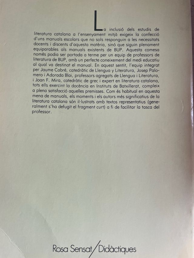 Història de la literatura catalana