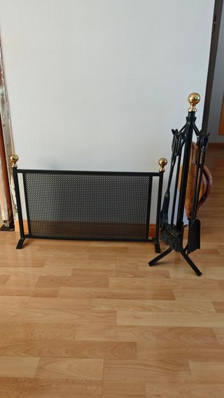 Parachispas y accesorios chimenea.