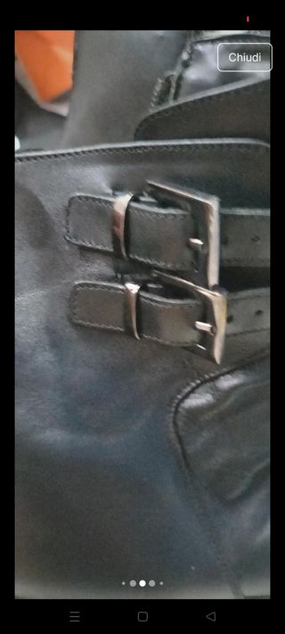 Stivaletti Pelle Nera morbidi