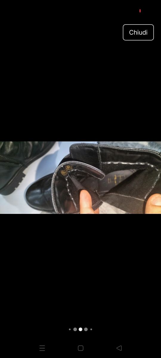 Stivaletti Pelle Nera morbidi