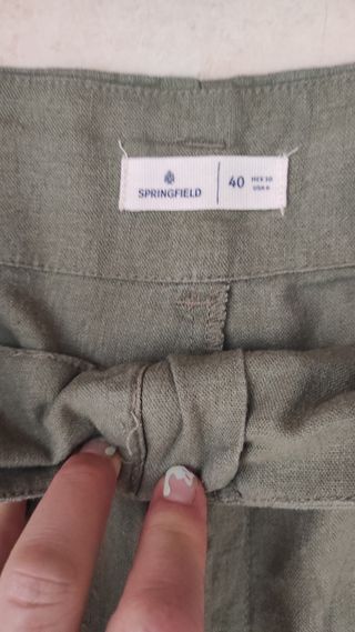 Pantalón Springfield verde oliva L