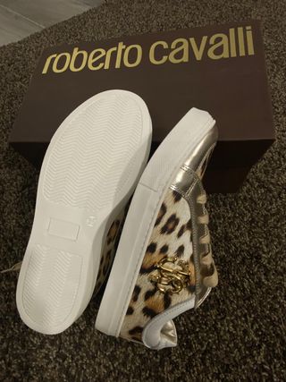 Zapatillas Roberto Cavalli leopard