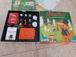 Juego de mesa ¡Pillado!: detectives