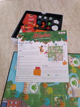Juego de mesa ¡Pillado!: detectives
