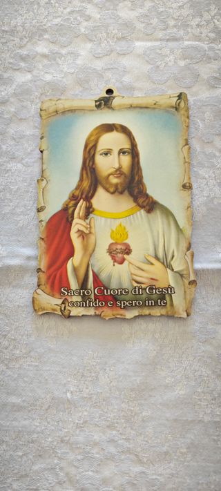 Quadretto Sacro Cuore di Gesù