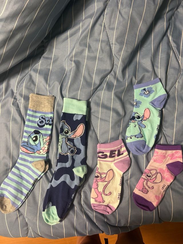 Calcetines Stitch Disney (5 pares)
