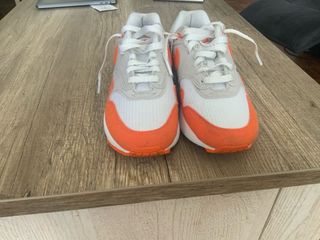 Nike Air Max 1 - Naranja/Blanco