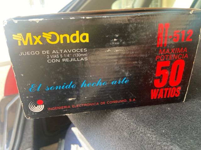 Altavoces MX Onda M-512 - 50W