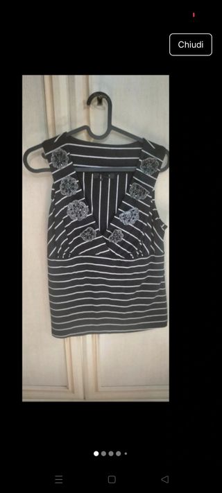 Canotta Diffusione Tessile nera tg M