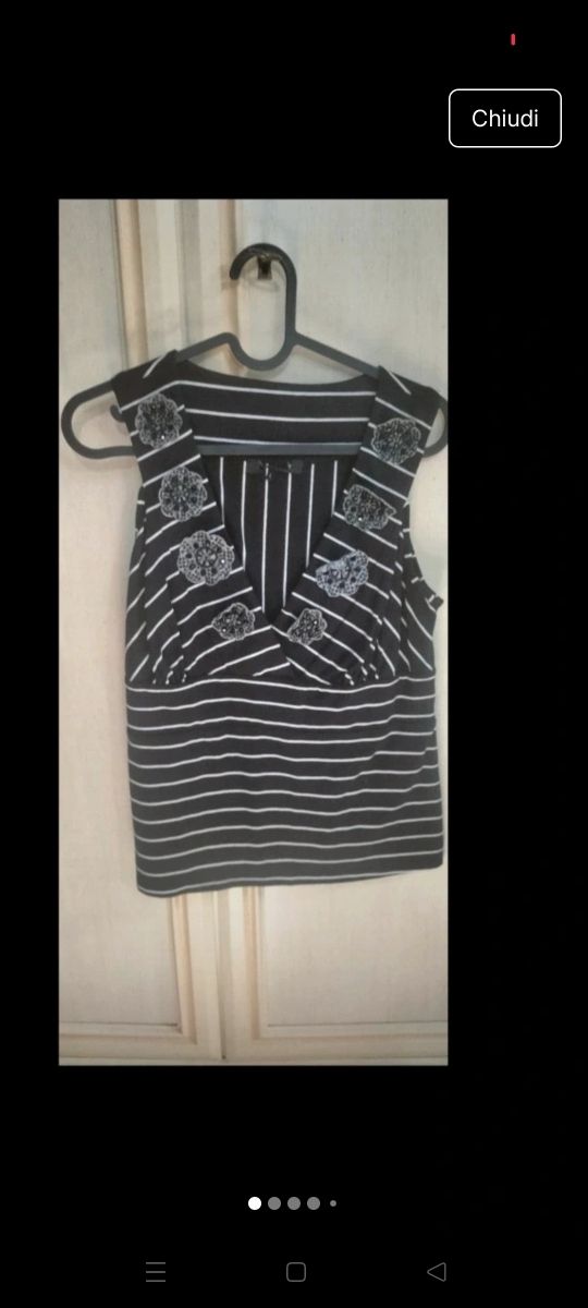 Canotta Diffusione Tessile nera tg M