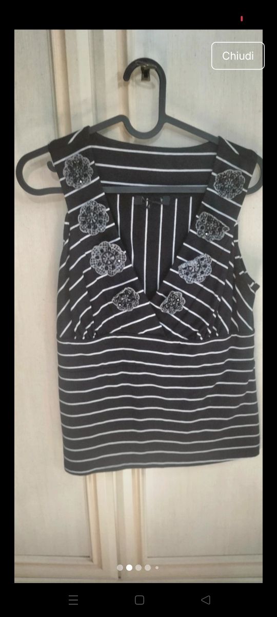 Canotta Diffusione Tessile nera tg M