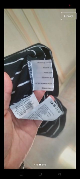 Canotta Diffusione Tessile nera tg M