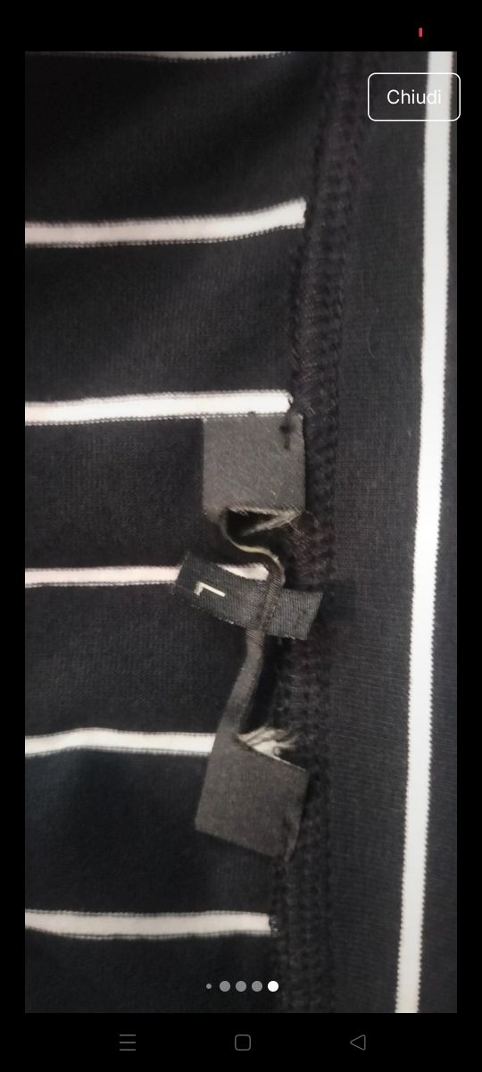 Canotta Diffusione Tessile nera tg M