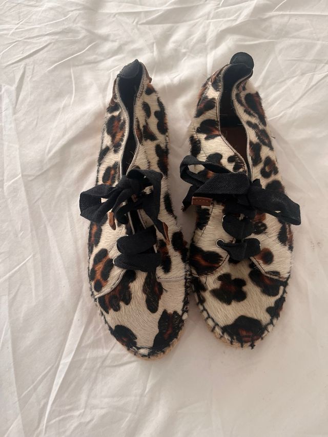 Alpargatas de leopardo - calzado