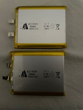2 Baterías Litio-Polímero 5000mAh