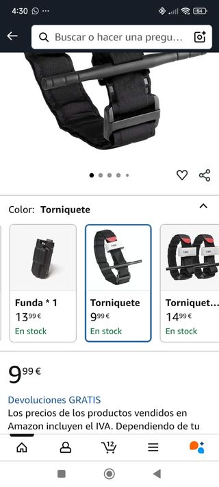 Torniquete táctico Feloyal