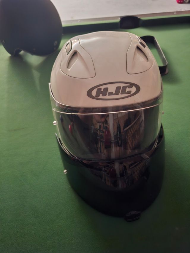 CASCO MOTO HJC FG-17 Blanco