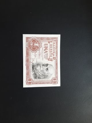 BILLETE DE 1 PESETA DE 1953