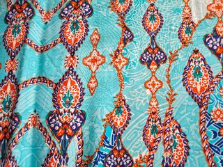 Kimono Jaase largo turquesa