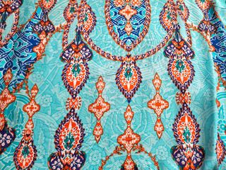 Kimono Jaase largo turquesa