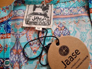 Kimono Jaase largo turquesa