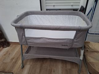 Minicuna colecho Babify - gris
