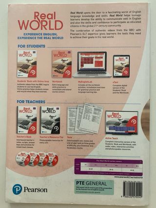 Libro inglés Real world 4 Pearson