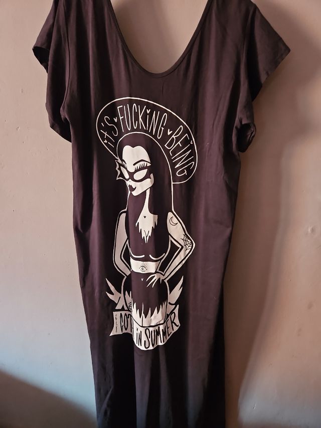 Vestido largo gotico verano