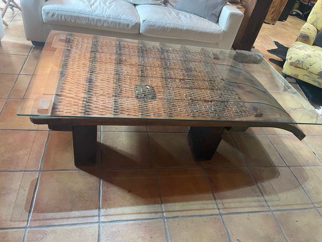 Mesa de trilla antigua